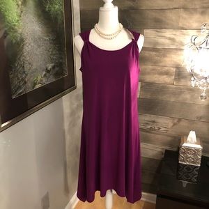 Chico’s sleeveless dress, cyclamen color Chico’s 2